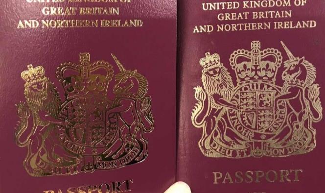 Pasaportes británicos ya no dicen Unión Europea