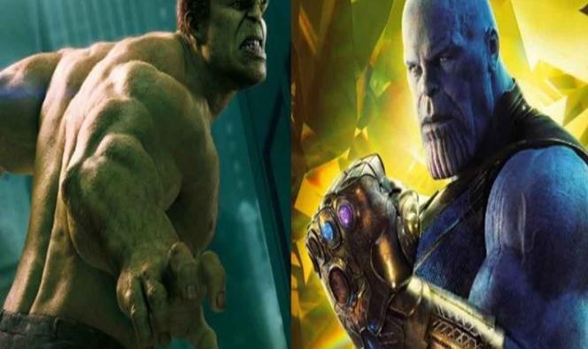 Hulk contra Thanos, la batalla definitiva de Vengadores