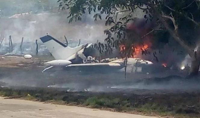 Se desploma avioneta en Tres Valles, Veracruz