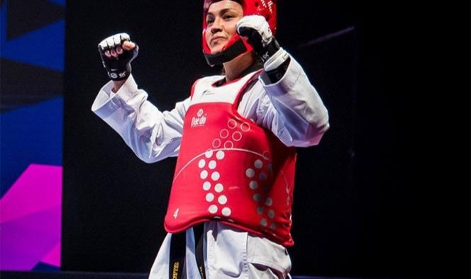 María Espinoza se cuelga plata en el Mundial de Taekwondo