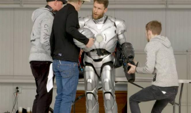 Con impresora 3D crean traje como el de Iron Man… ¡y vuela!