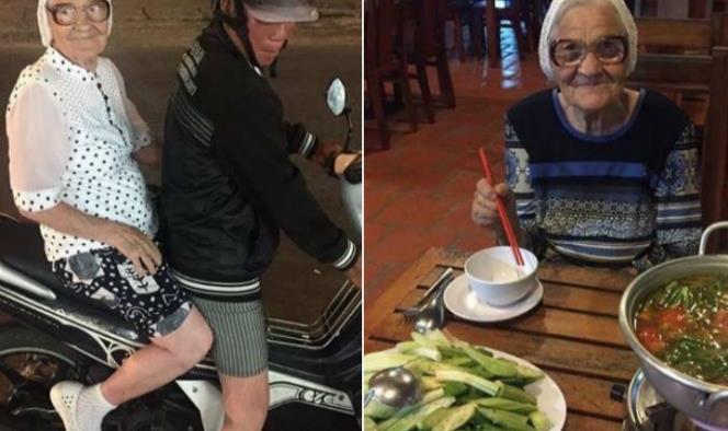 Abuelita se gasta su pensión viajando de mochilera por el mundo