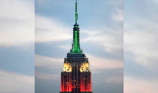 Empire State ‘se viste’ con los colores de bandera mexicana