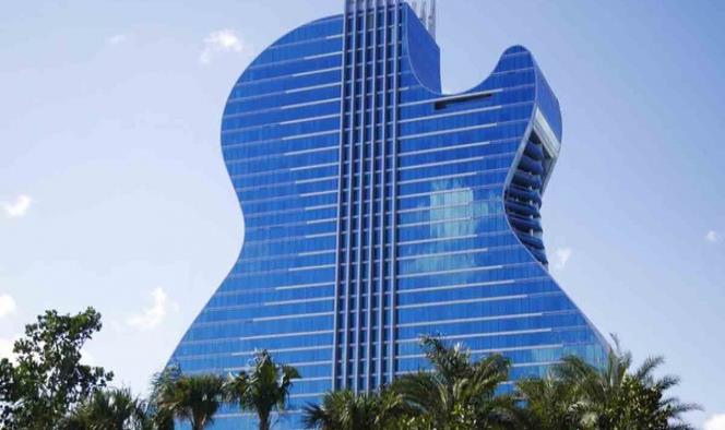 Seminole Hard Rock, primer hotel con forma de guitarra del mundo