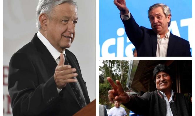 Felicitará López Obrador a presidentes de Argentina y Bolivia