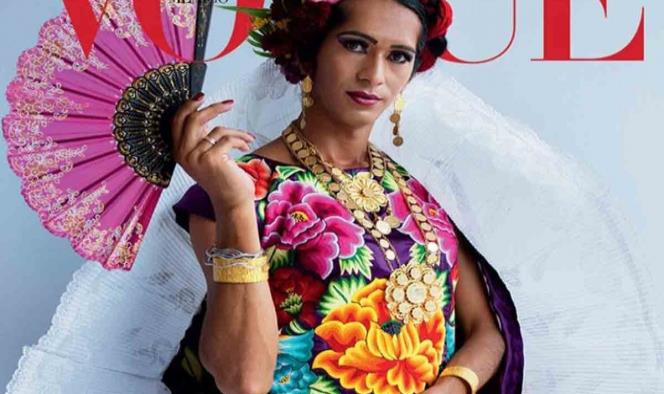 Muxe protagoniza colorida portada de Vogue