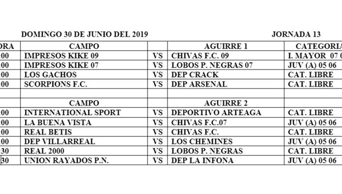 Última jornada en Fomento Deportivo