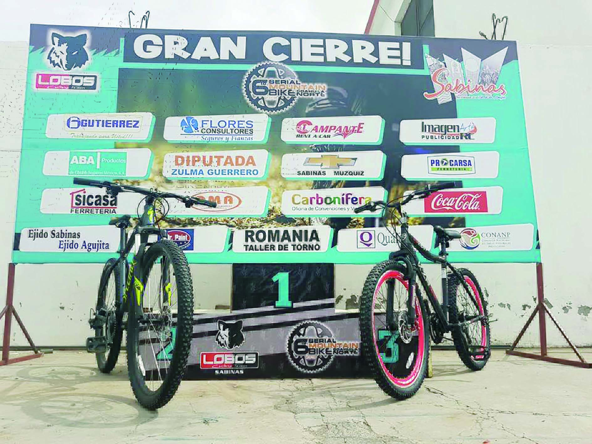 Campeones 2018 en serial MTB Coahuila Norte