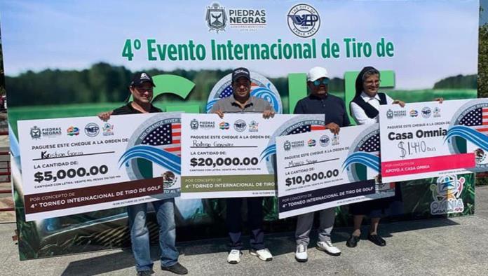 Realizan exitoso torneo Internacional de Golf