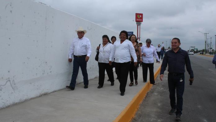 Supervisa Alcalde  obras en la Pemex