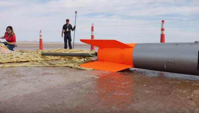 Así cae una bomba nuclear (inerte) en EE.UU.