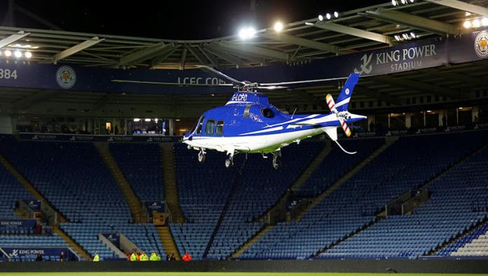 Se estrella el helicóptero del dueño del Leicester City