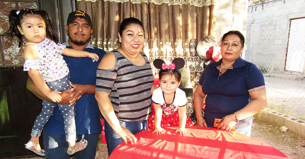 Minnie Mouse en la fiesta de Alexa