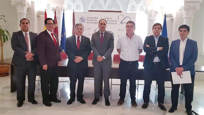 Firma convenio UA de C y Universidad de Cartagena