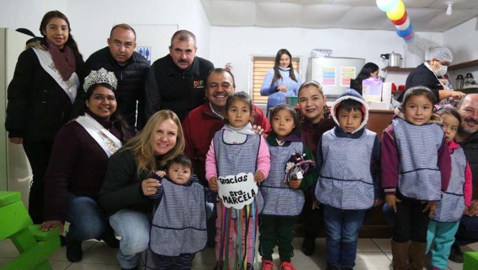 Inauguran comedor para niños