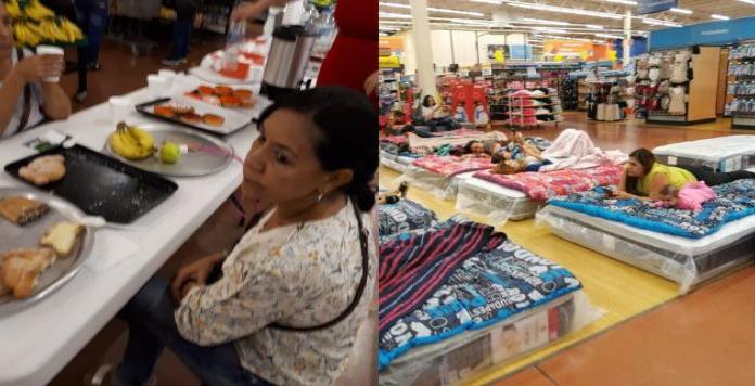 ¡Culichis rifados! Personal de tienda ofrece comida y cobijas a atrapados durante balacera