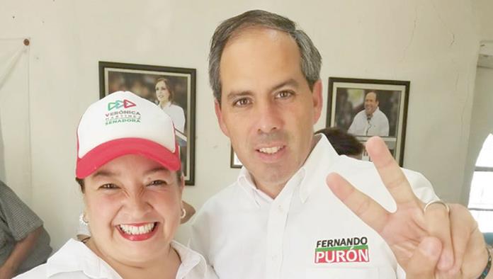 Reinicia Angelita Flores campaña política