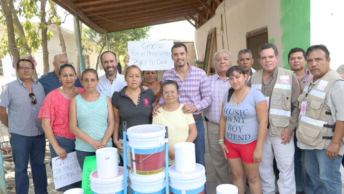 Inicia programa “pintando sonrisas” Alcalde Sergio Zenón