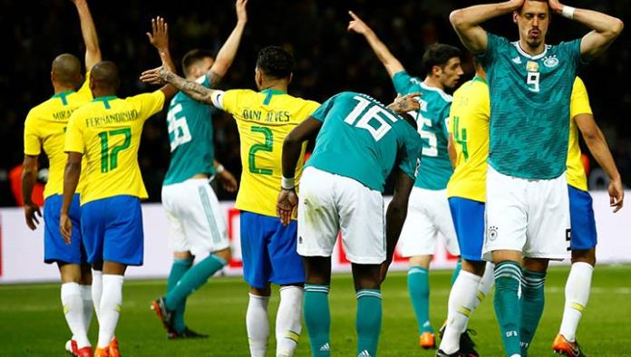 Brasil exhibe a Alemania