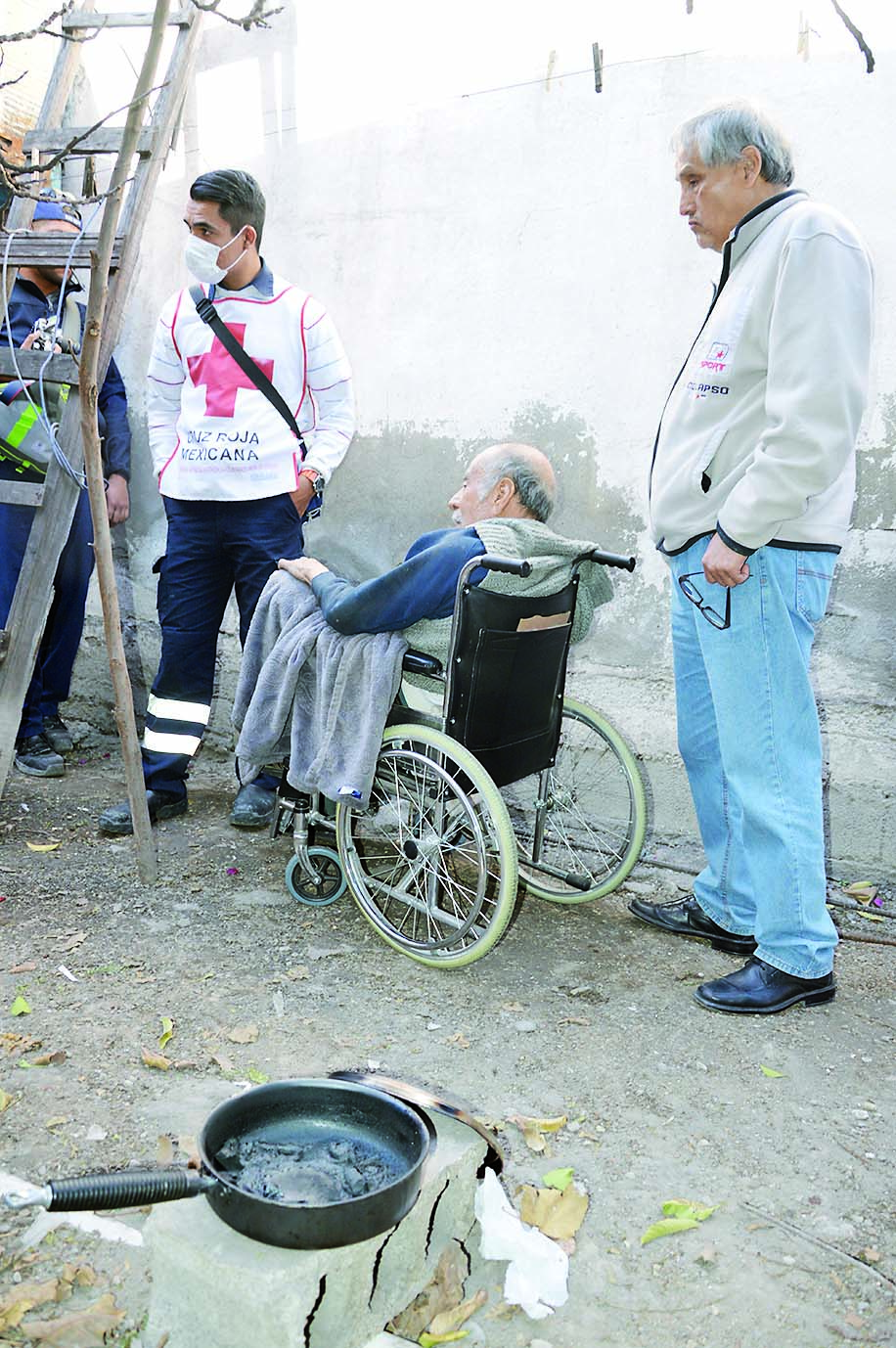 Sartén en la lumbre por poco los intoxica