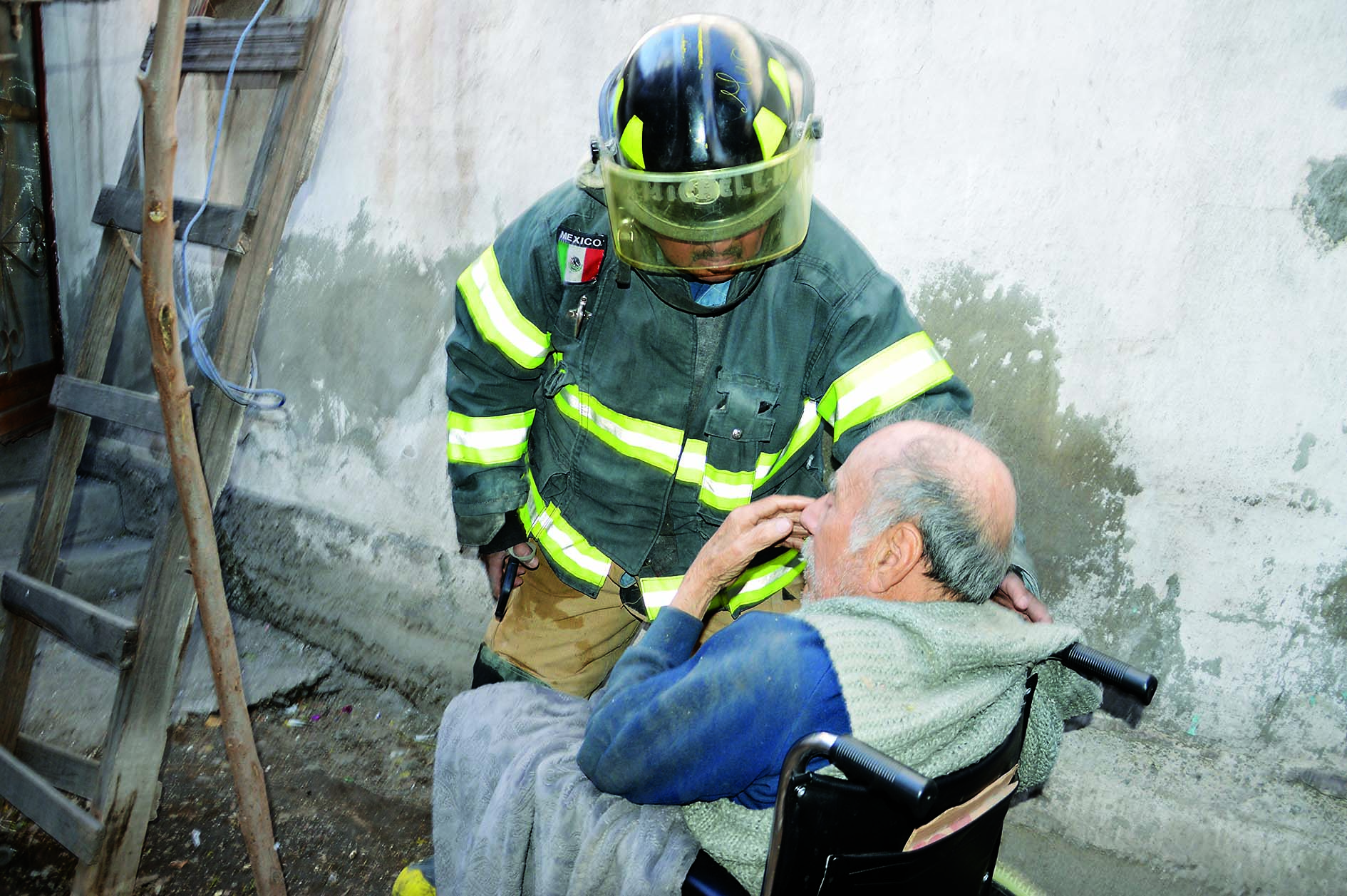 Sartén en la lumbre por poco los intoxica