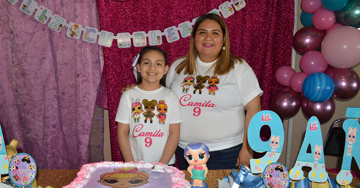Camila Yire Muñoz recibe divertida fiesta de cumpleaños