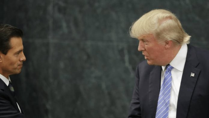 Peña Nieto analiza con Trump avances bilaterales en TLCAN
