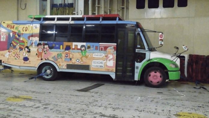 Autobús La Bendición ya salió ayer con destino a Rusia