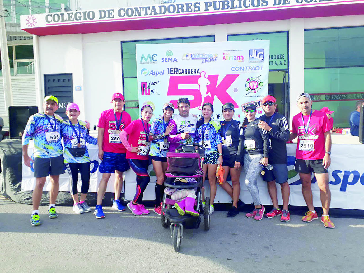 Se activan Colegio de Contadores con estreno de Primer Carrera 5K