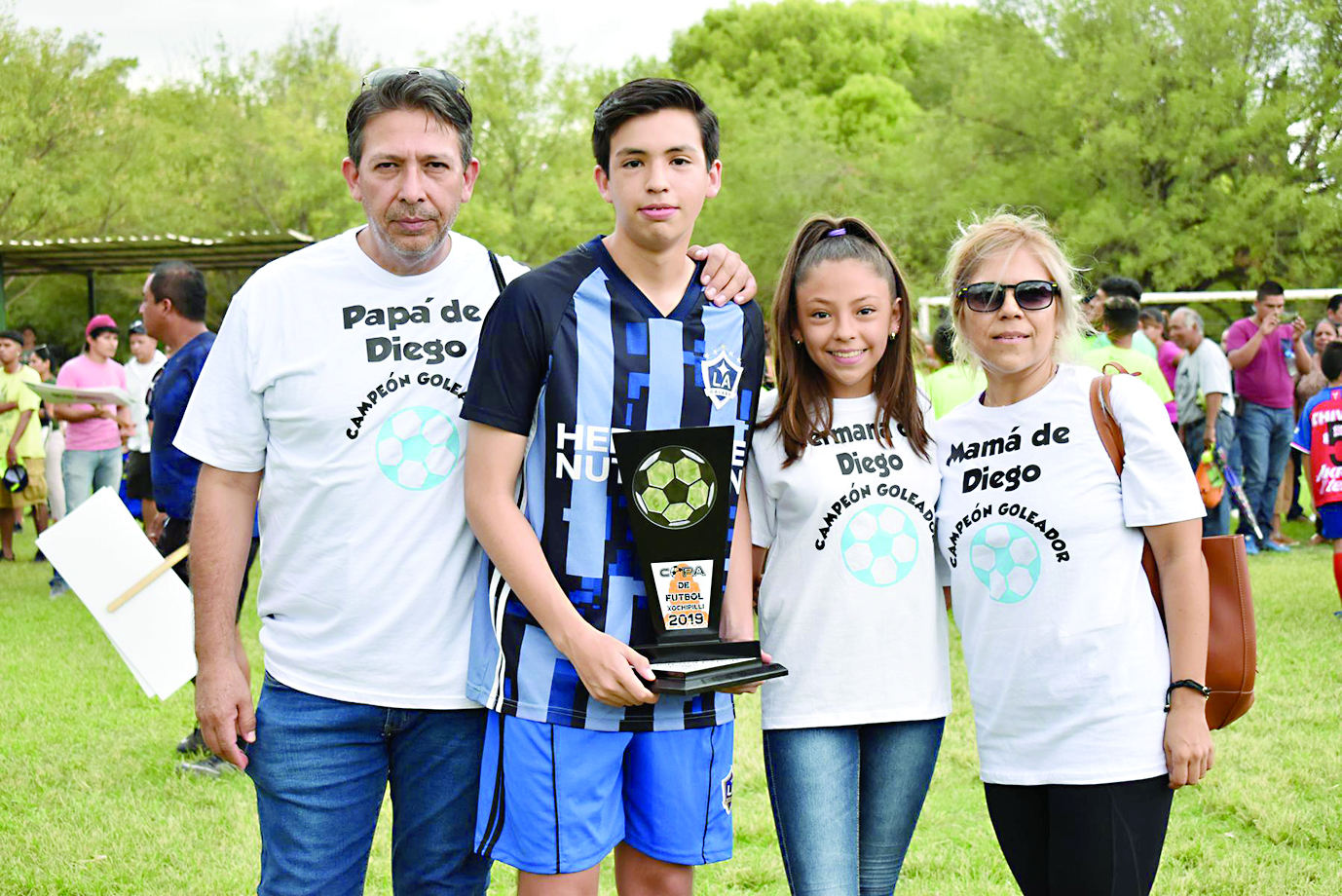 Diego Tatay, mejor artillero de Copa Xochipilli