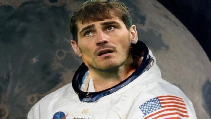 Iker Casillas pone en duda que el hombre haya ido a la luna