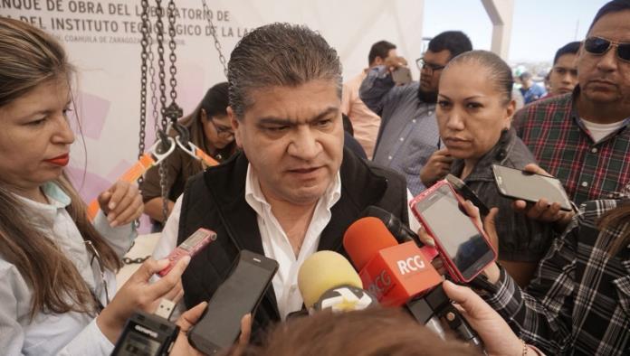 Busca Miguel Ángel Riquelme Solís  crear un C5 en Coahuila