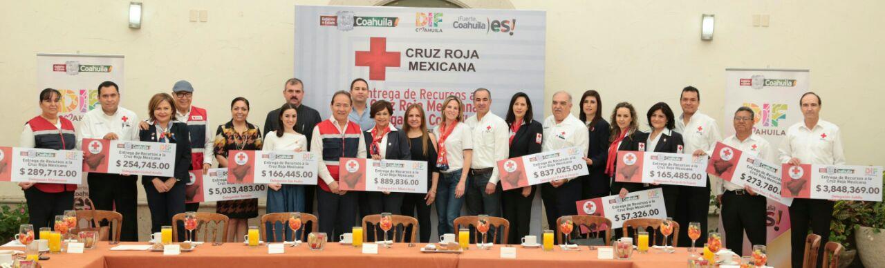 Apoya DIF a la Cruz Roja