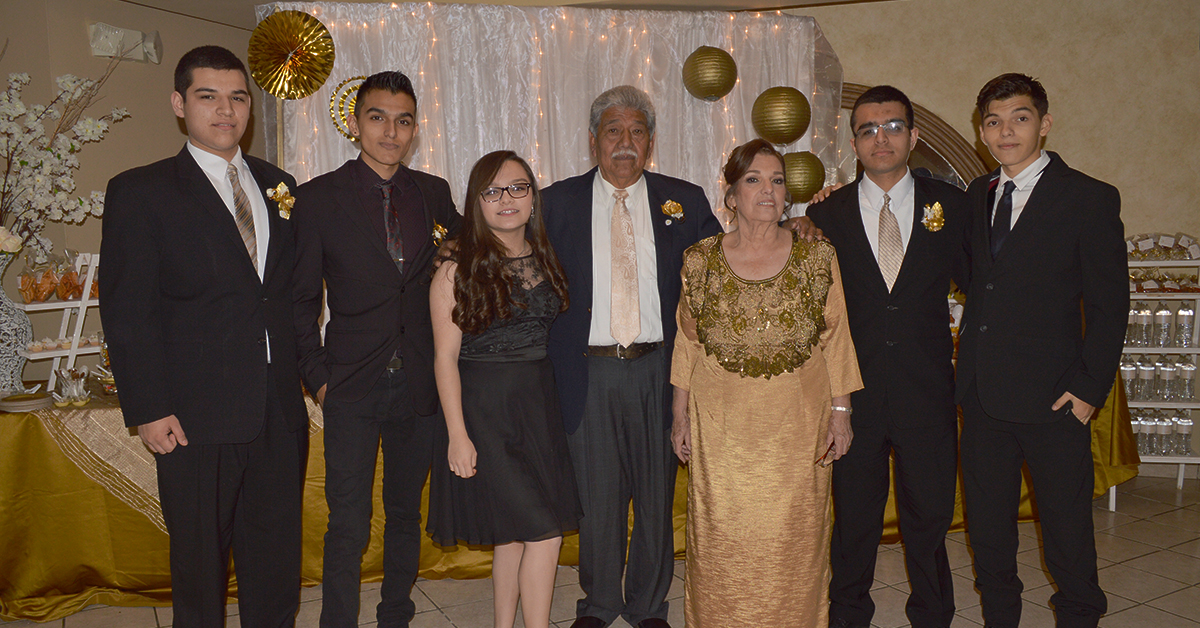 Guillermo y Graciela celebran sus Bodas de Oro