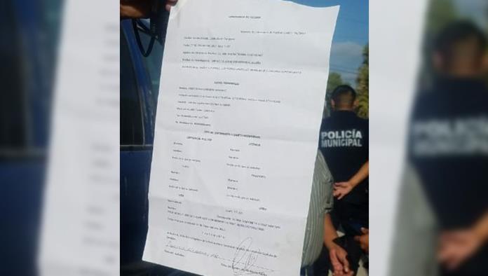 Fiscalía de Estado entrega carta de no robo en unidad hurtada