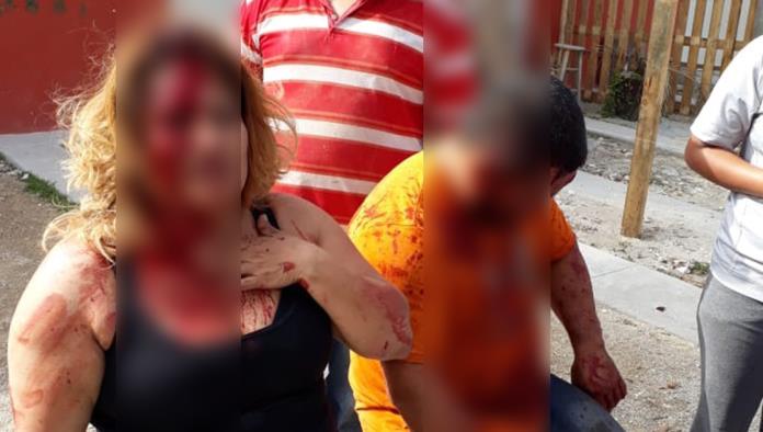 Riña campal deja dos lesionados 