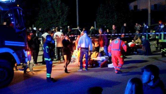 Estampida en antro de Italia deja 6 muertos