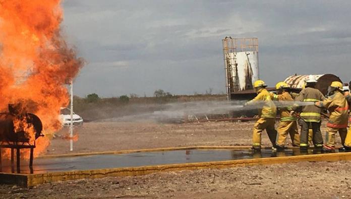 Impartirán cursos de combate contra incendios