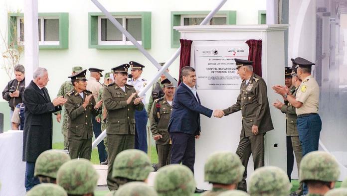 Inauguran Hospital Militar en Torreón