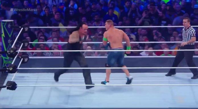 The Undertaker regresa a la WWE y se echa a John Cena ¡en 3 minutos! (VIDEO)
