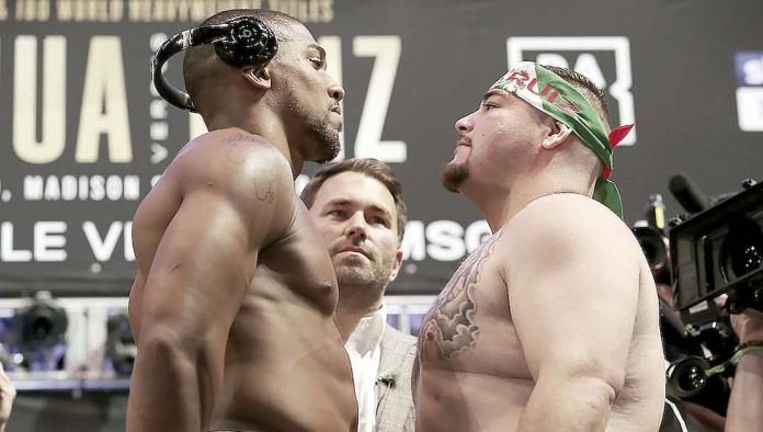 Andy Ruiz vs Anthony Joshua, superan báscula