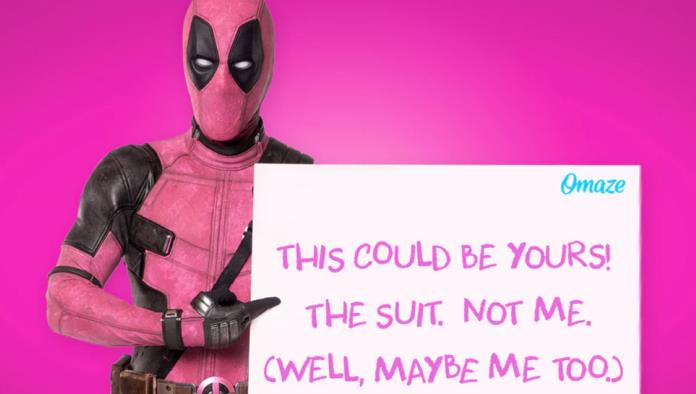 Ganate el icónico traje del antihéroe Deadpool en una versión rosa.