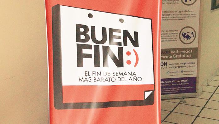 Suman Buen Fin a 400 comercios.