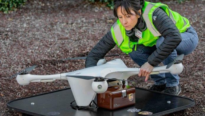 Usan drones para transportar muestras de sangre en EEUU