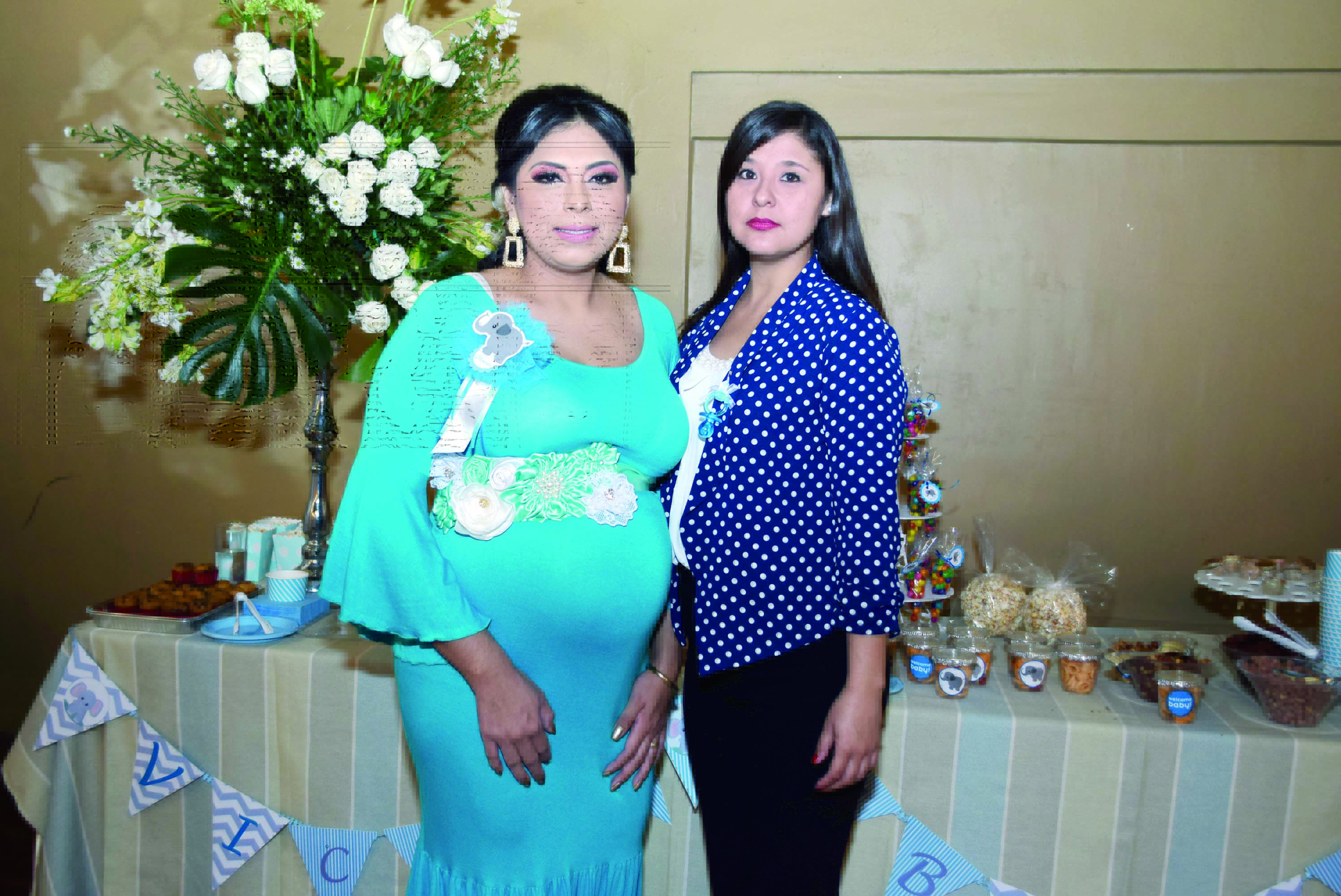 Dulce baby shower para Claudia