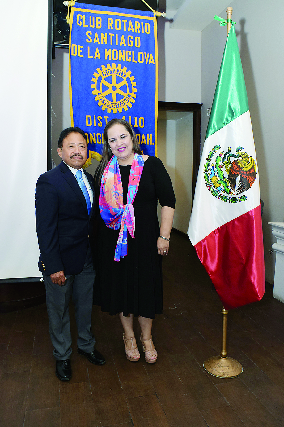 CAMBIO DE MESA DIRECTIVA CLUB ROTARIO SANTIAGO DE LA MONCLOVA