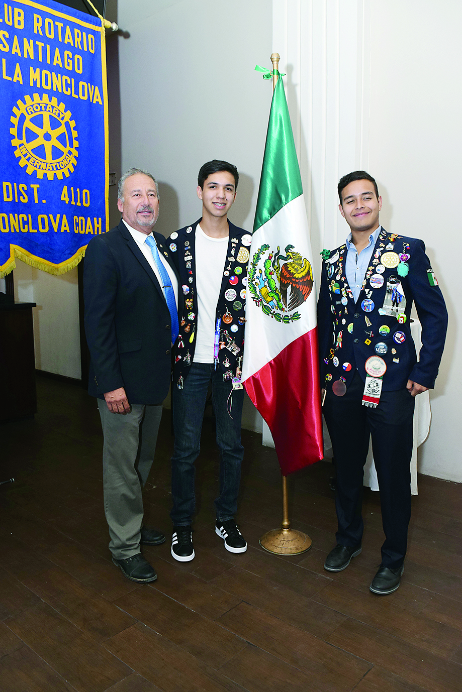 CAMBIO DE MESA DIRECTIVA CLUB ROTARIO SANTIAGO DE LA MONCLOVA