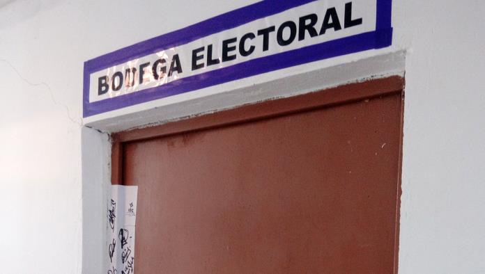 Bajo estricta vigilancia los 182 paquetes de boletas electorales
