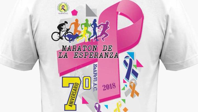El 7 de octubre será el 7º. Maratón de la Esperanza