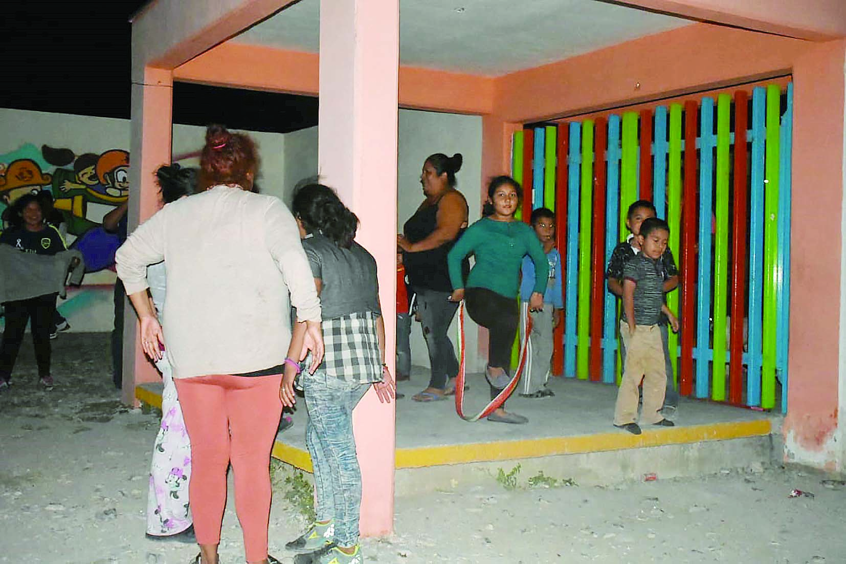 Incendian salón de preescolar